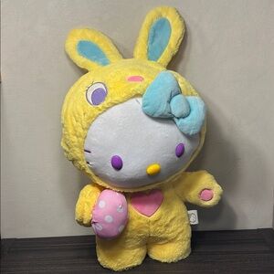 2022 Hello Kitty Yellow Bunny Easter Greeter Walmart